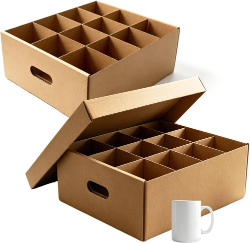 Cup mug moving boxes - &, for