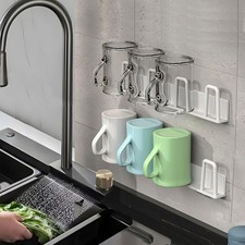2pcs Cup Holder Wall-Mounted